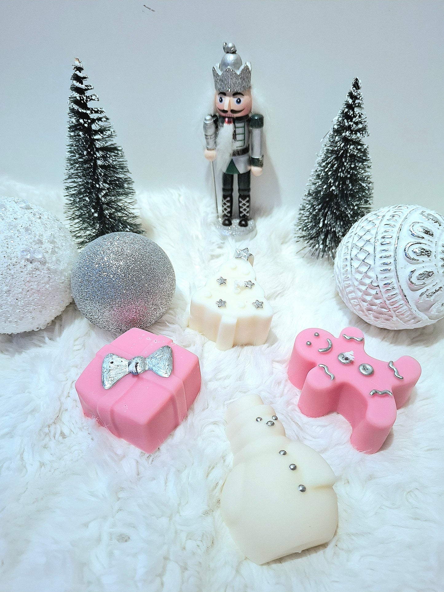 Lot de 4 bougies de Noël 🎄