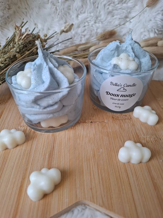 Bougie Gourmande Chantilly – Doux Nuages ☁️✨