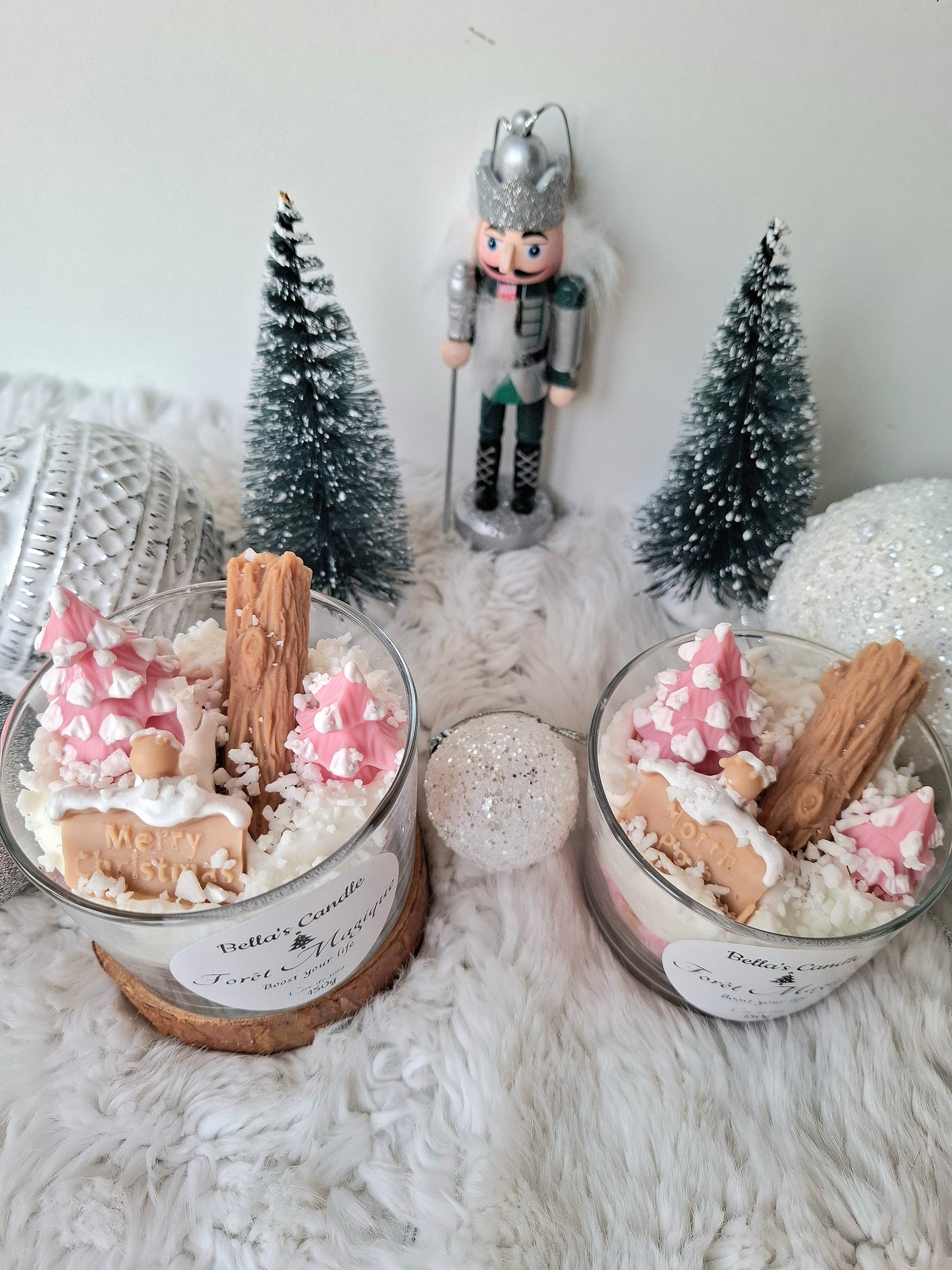 Bougie "Forêt Magique"🎄