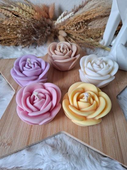 🌹 Bougie Rose – Élégance et Douceur 🌹