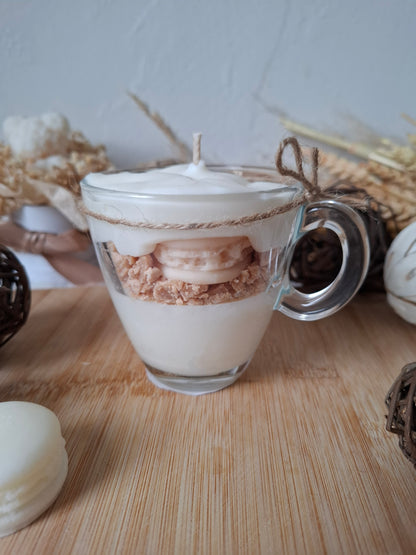 Bougie Douceur de Vanille – Macarons & Crumble