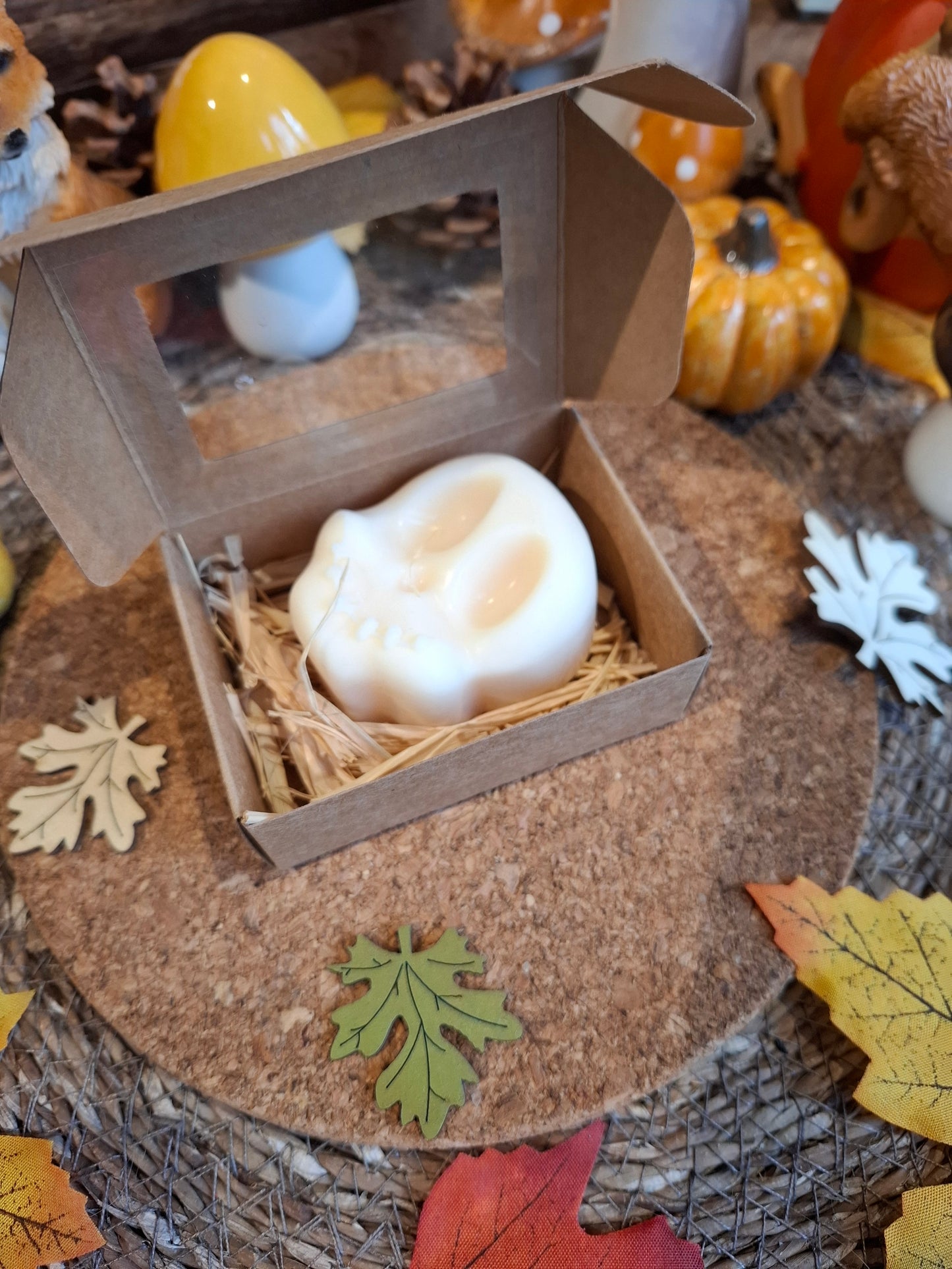 Fondant Parfumé – Tête de Mort 💀🌺 Monoï