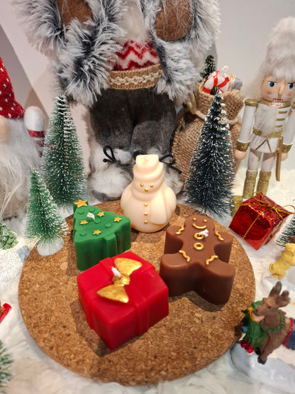 Lot de 4 bougies de Noël 🎄