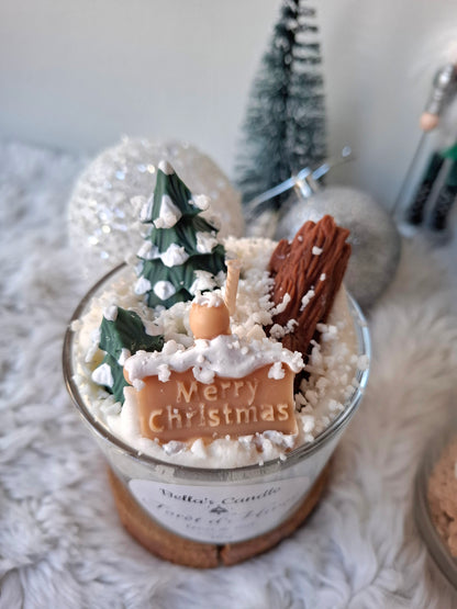 Bougie "Forêt d’Hiver" 🎄