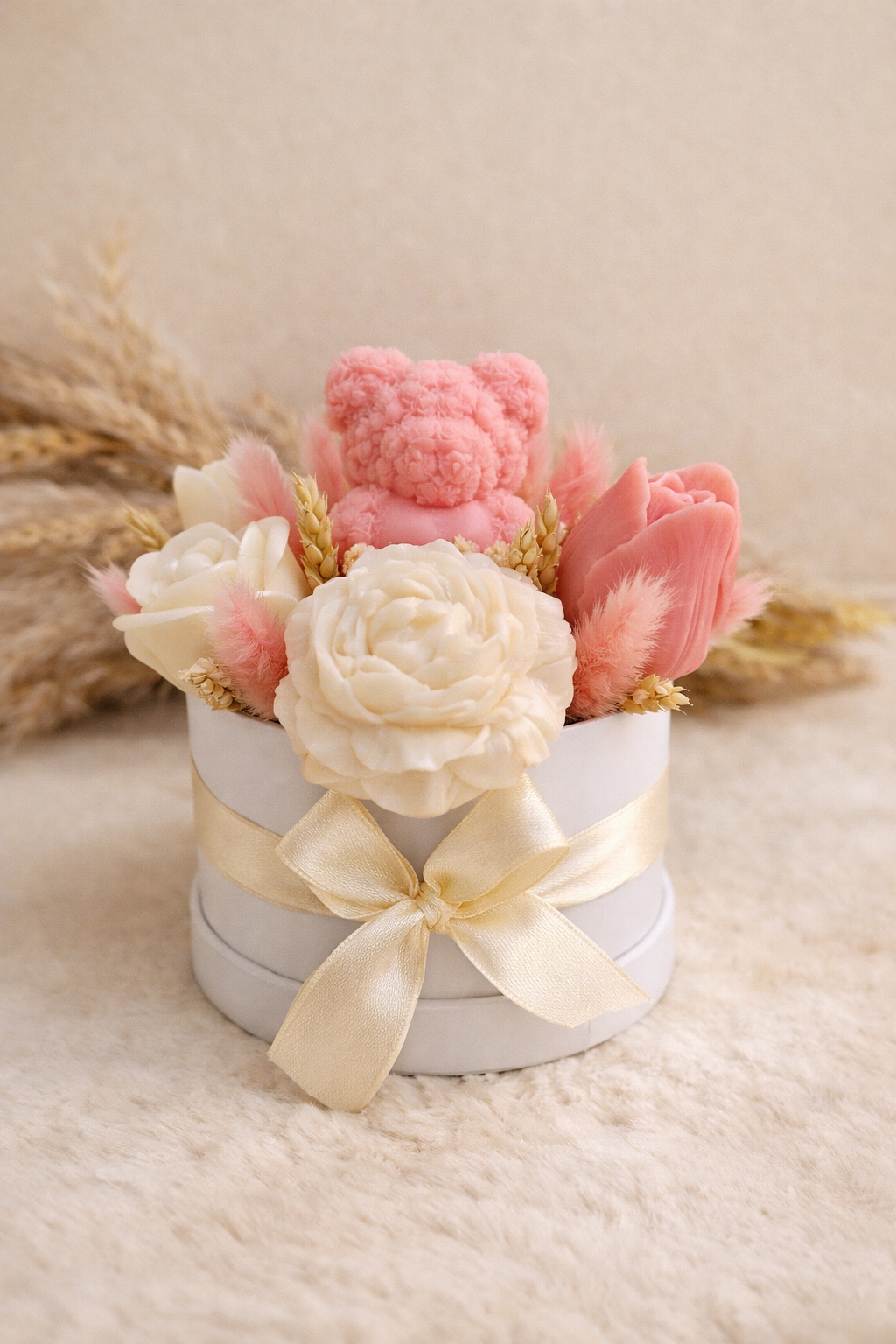 Bouquet de Fondants Parfumés - Fleur de coton