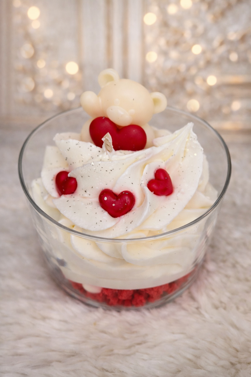 Bougie gourmande Doux Câlin – Pomme-Cannelle