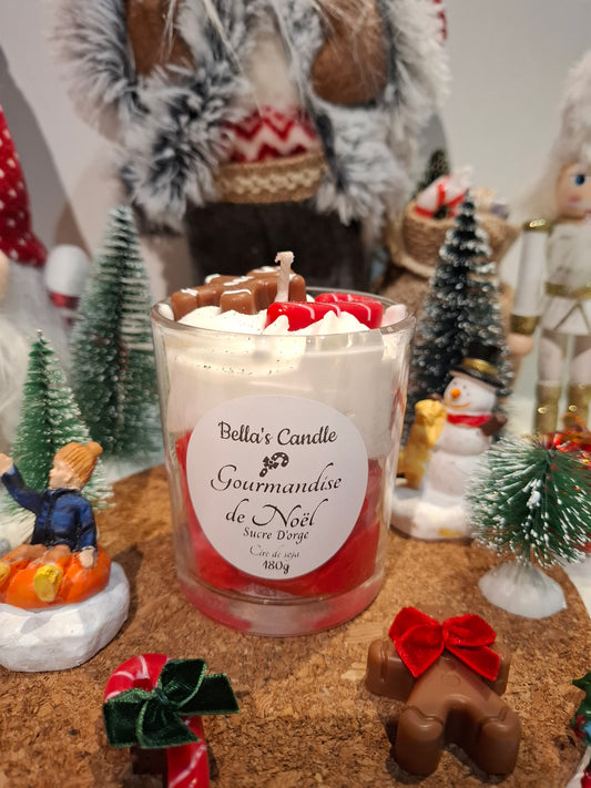 Bougie "Gourmandise de Noël" 🎄🍬