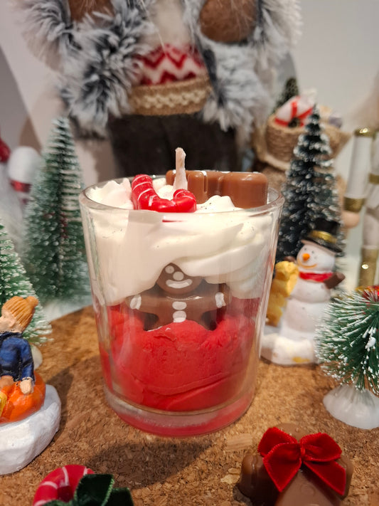Bougie "Gourmandise de Noël" 🎄🍬