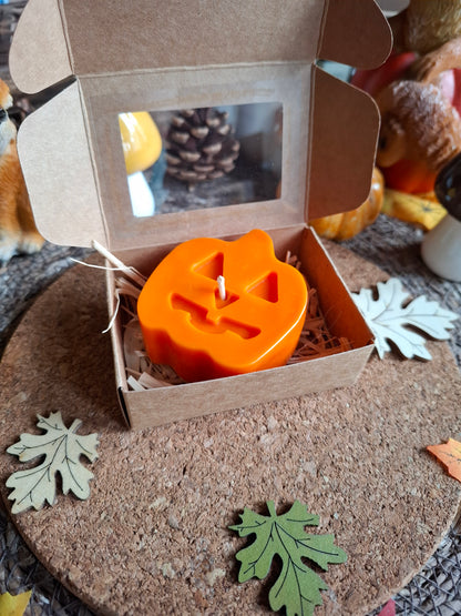 Bougie Parfumée – Citrouille 🎃🍫 Rocher praliné