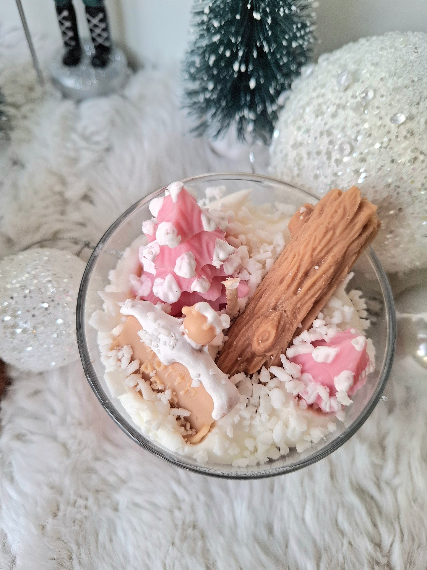 Bougie "Forêt Magique"🎄