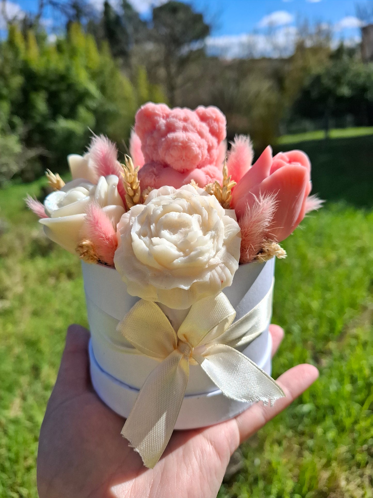 Bouquet de Fondants Parfumés - Fleur de coton