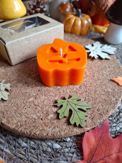 Bougie Parfumée – Citrouille 🎃🍫 Rocher praliné