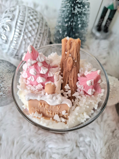 Bougie "Forêt Magique"🎄